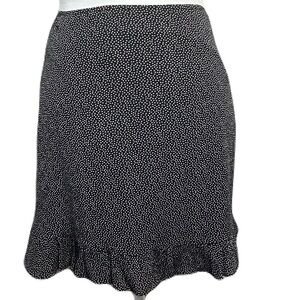 NWT Abercrombie & Fitch Black/White Skirt, Size Small